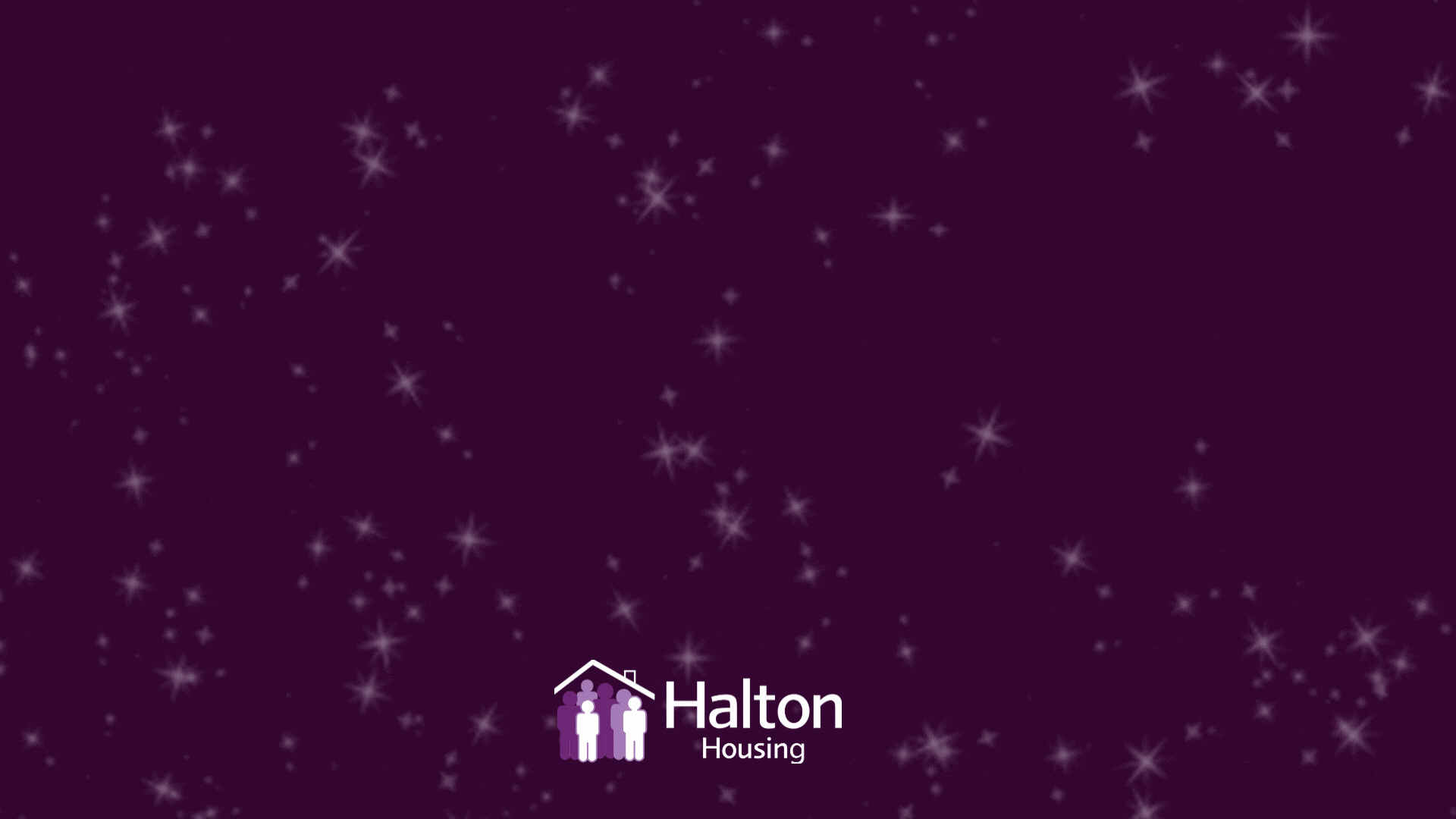 An animated graphic showing Halton Housing highlights for 2025.